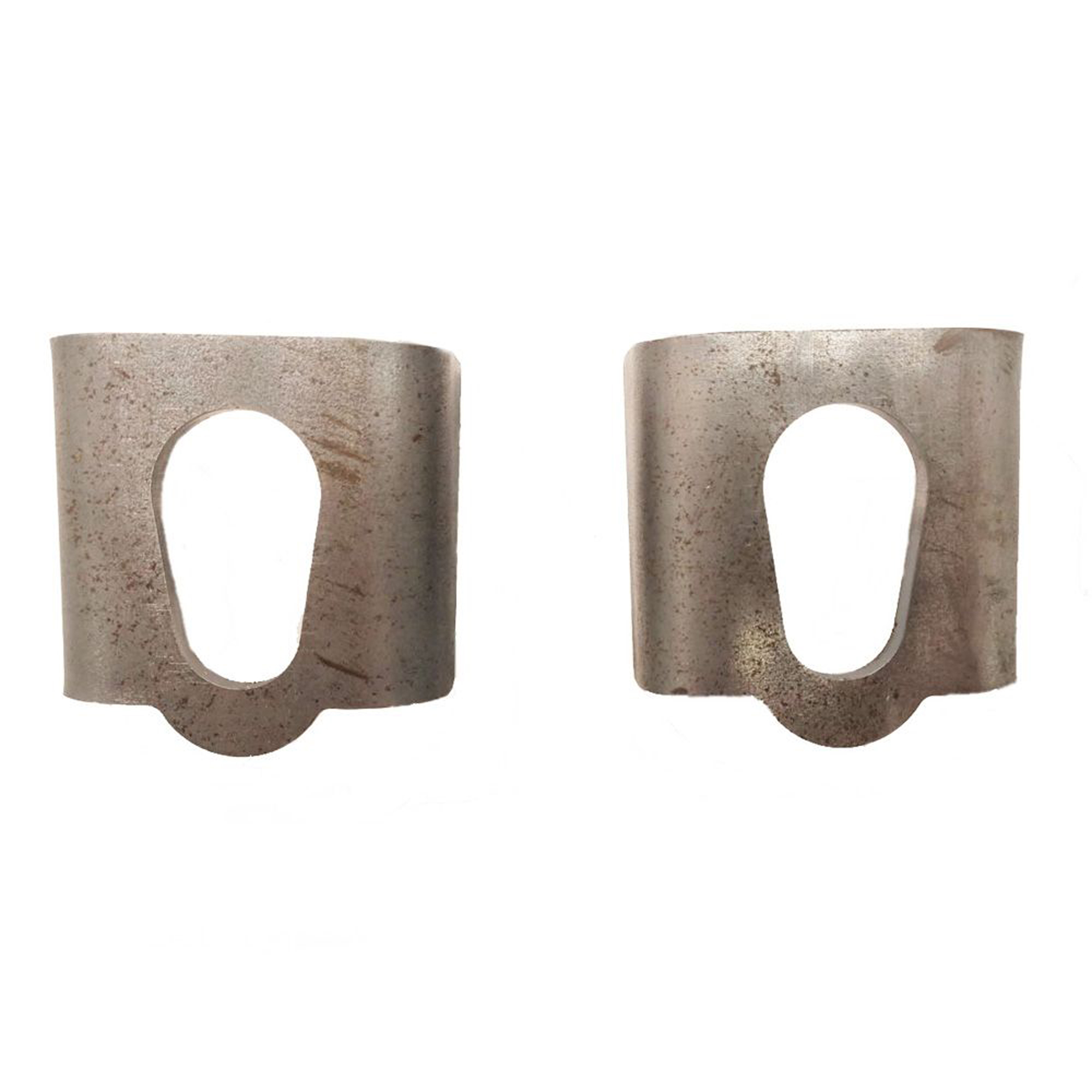 Rigid Hitch, Weld-on Tie Down Brackets,Pair,Unfinished, Model# RHTD-20
